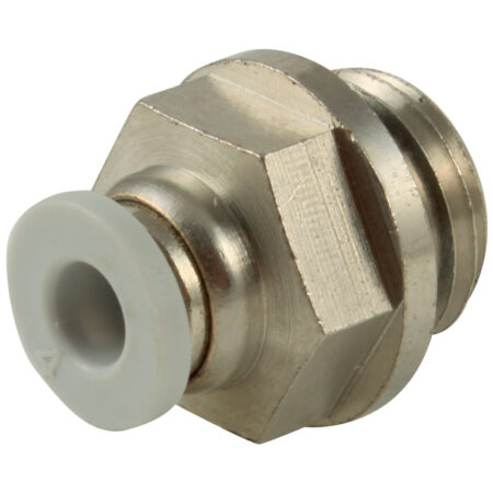 Push In Male Stud Parallel 1/4" BSPP x 4 O/D