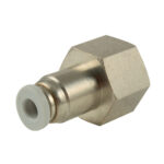 1/2" BSPP x 6 O/D Female Stud Parallel