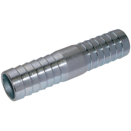 Steel Plated Hose Connector to suit 3/8" I/D Hose