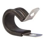 Mild Steel Rubber Lined P Clips