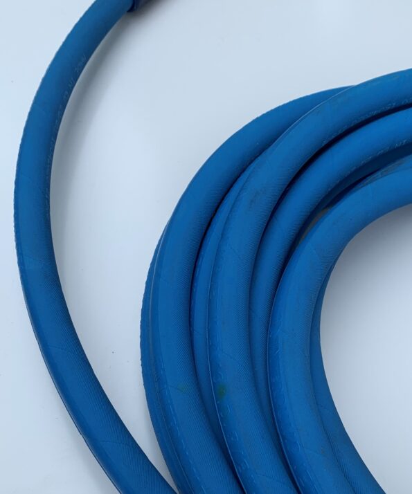 3/8" 2 Wire Blue Pressure Washer Hose, 3/8" BSP Fem x 3/8" BSP Fem