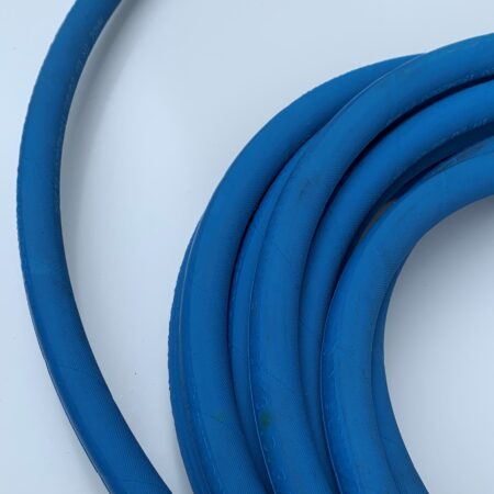 3/8" 2 Wire Blue Pressure Washer Hose, M22 Fem x M22 Fem