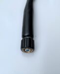 3/8" 1 Wire Black Pressure Washer Hose, M22 Fem x M22 Fem