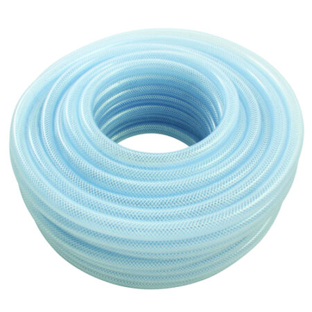 1/4" Bore Food Certified PVC Reinforced Hose x 30 Mtr