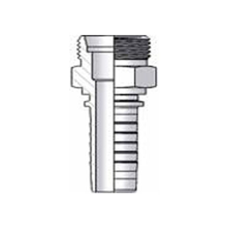 Metric L Series Male Straight Hose Fitting