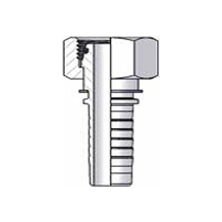 Metric L Series Female Straight Hose Fitting