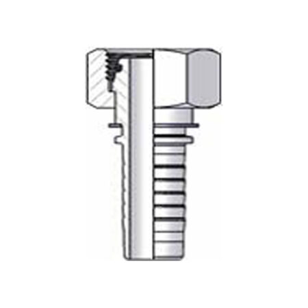 Metric S Series Female Straight Hose Fitting