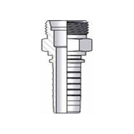 Metric S Series Male Straight Hose Fitting